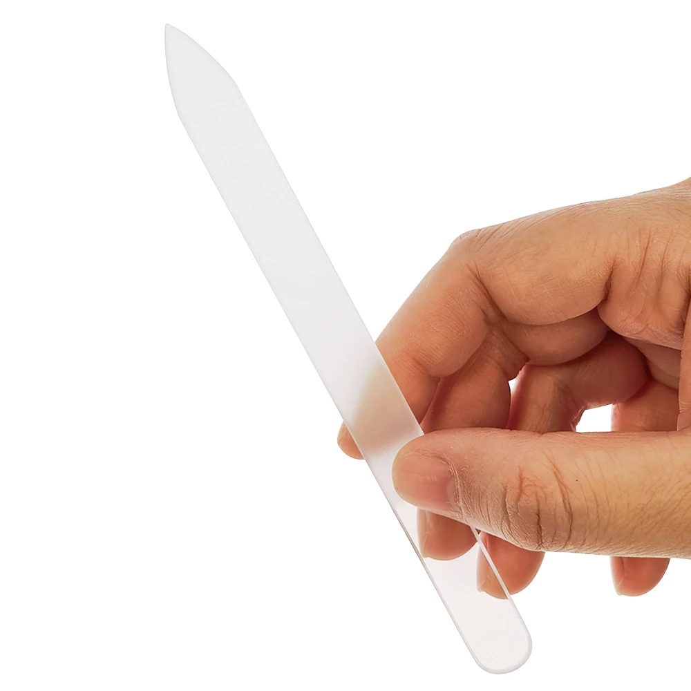 Nano Glass File Set Double Sided and Nano Nail Files for Ultimate Precision