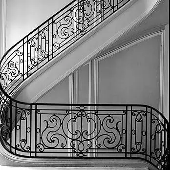 DB Hot Sale Villa Traditional Iron Wrought Railing Steel Panel  Used in Stairs or Balcony for Australia