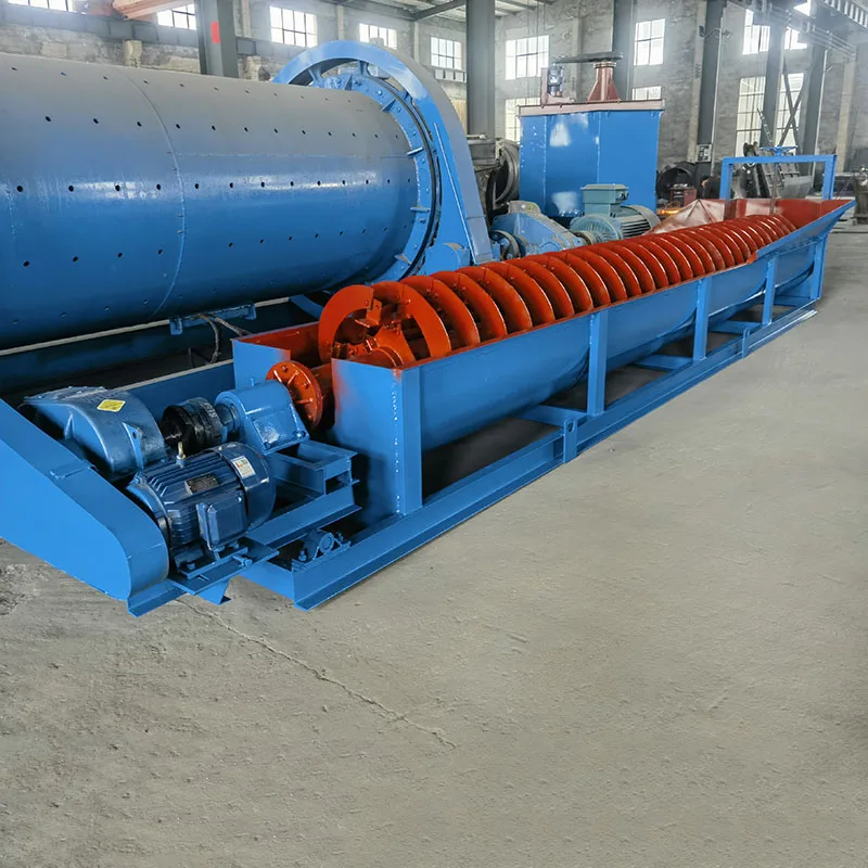 China Good Quality Screw Classifier Manufacturer Mining Processing Plant Gold Silver Copper Lead Spiral Classifier For Sale