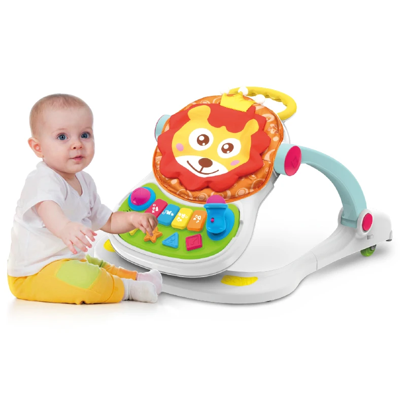 Yrb baby 4 в 1 Обучающие занятия ходунки плюшевые детские музыкальные детская коляска игрушка со светом и музыкой