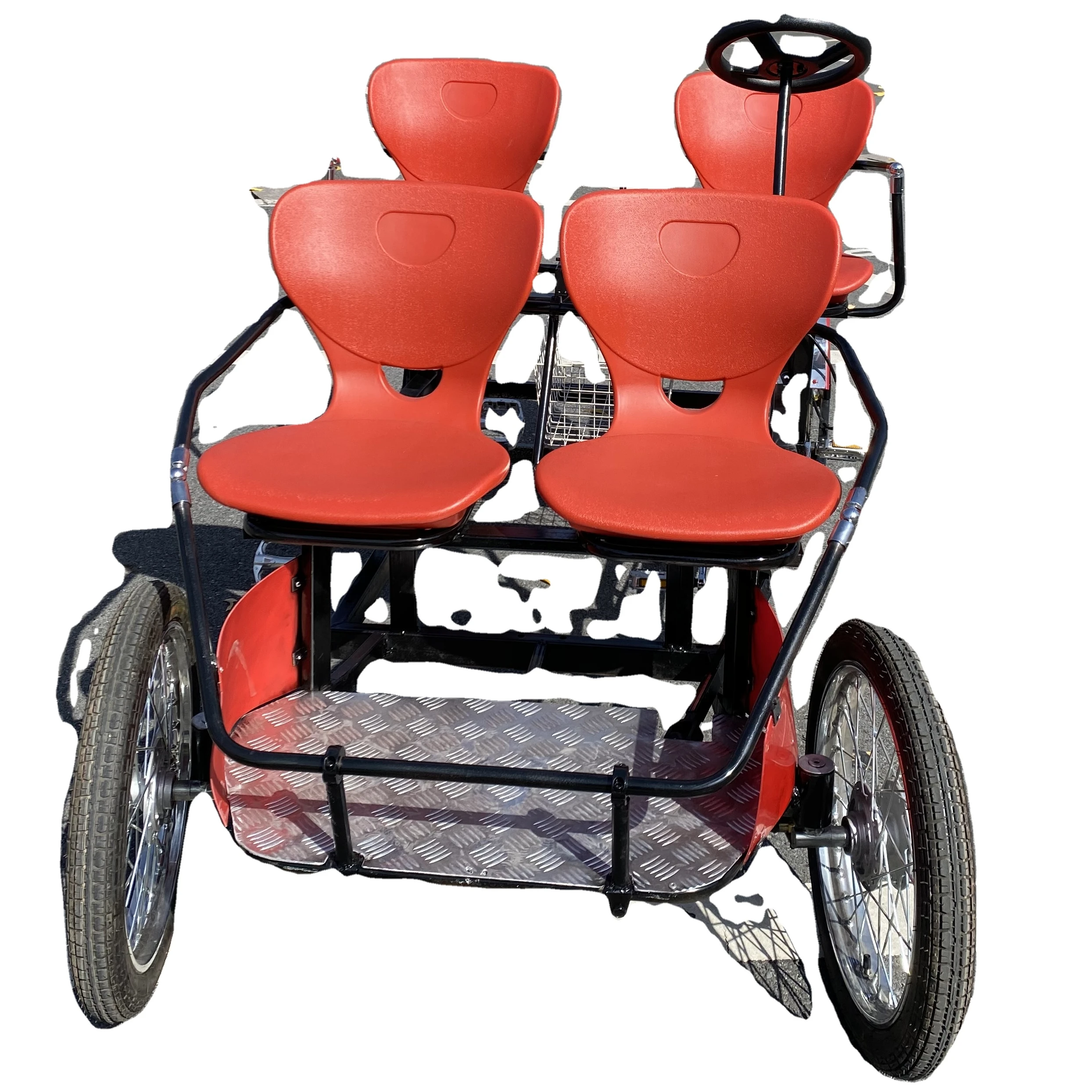ELECTRICM PEDAL  ASSISTED 4-Seater   Go Kart