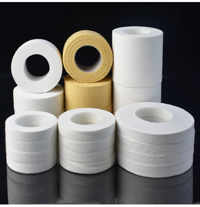 Medical Adhesive Tape PE Breathable Perforate Tape Waterproof Non-woven Surgical Paper Tape CE Resistance Band Cellotape DMT
