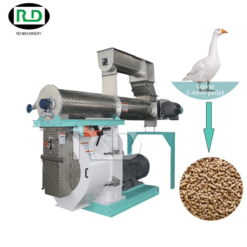24 hours stable working 1-50t/h capacity Poultry feed pellet granulator chicken feed pellet machine for sale