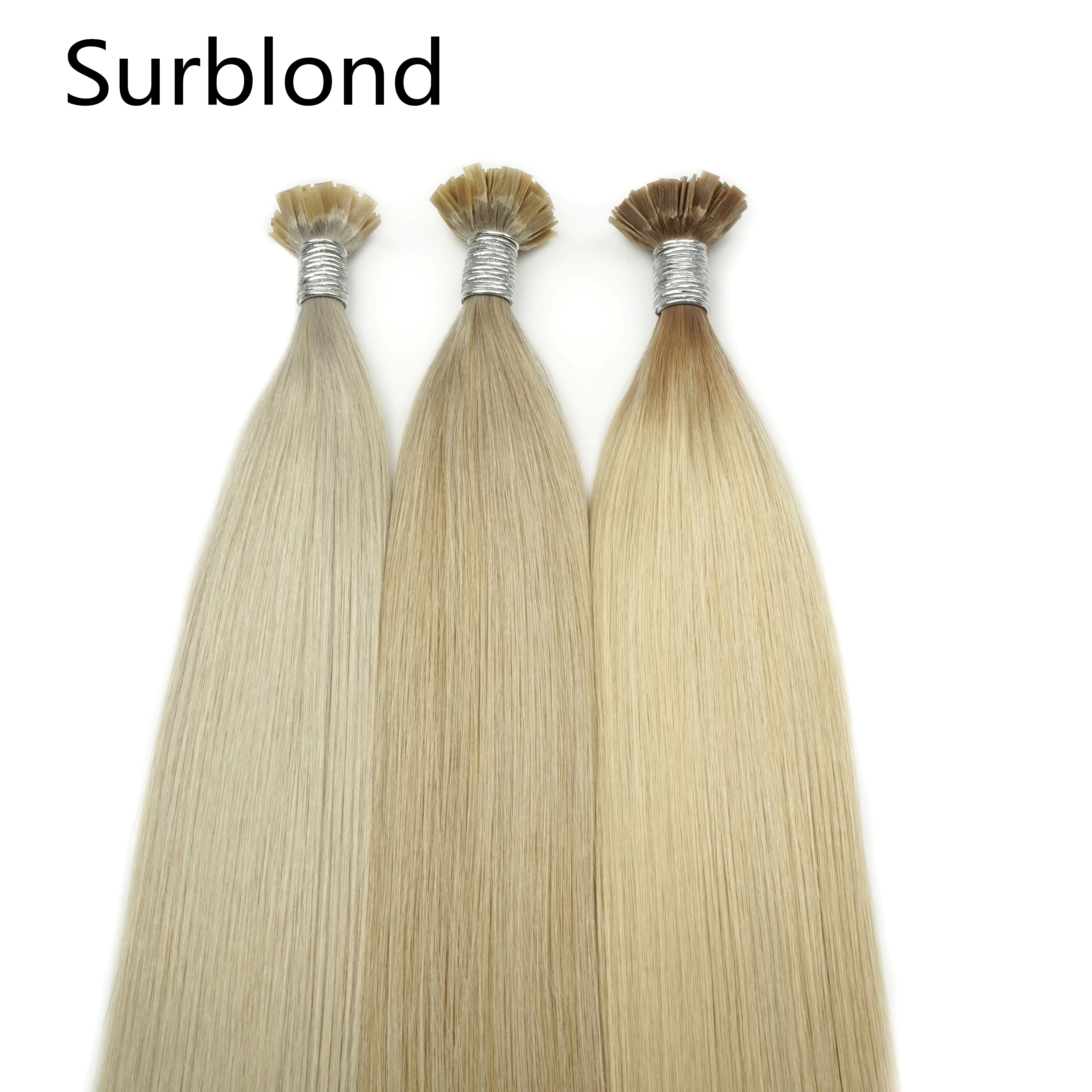 nail tip  Unprocessed Virgin Brazilian Hair Cuticle Aligned 100 Human Hair Bundles Hot Sell double drawn hair extension