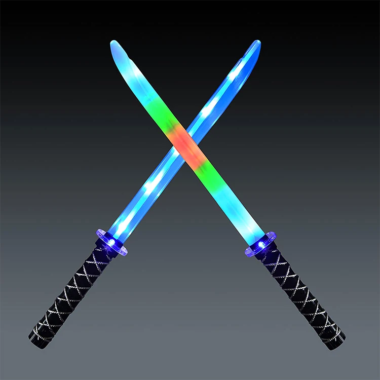 Best Quality Led Light Up Sword Led Expandable Ninjda Toy Light Up Flash Plastic Led Sword