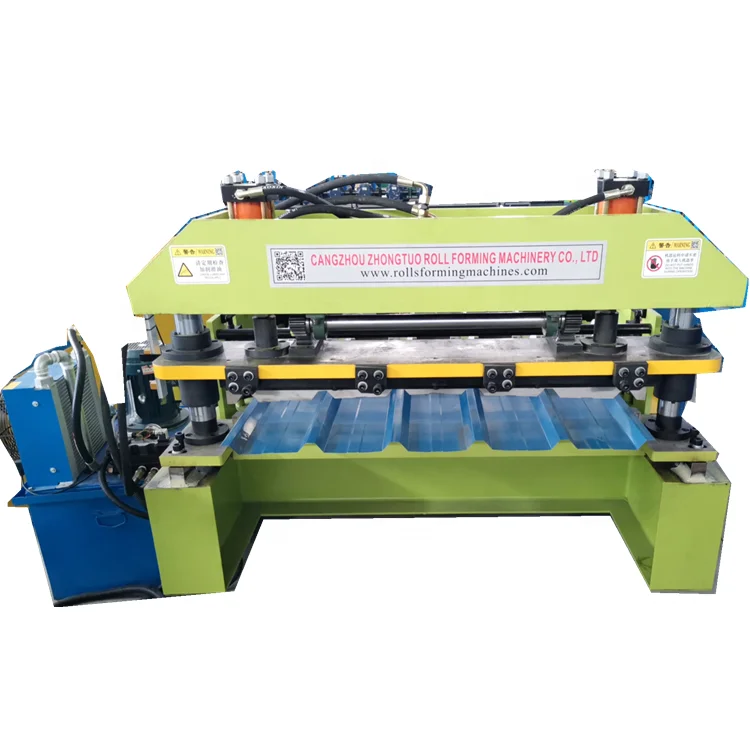 Columbia trapezoid roofing sheet tile making machinery roof metal machine