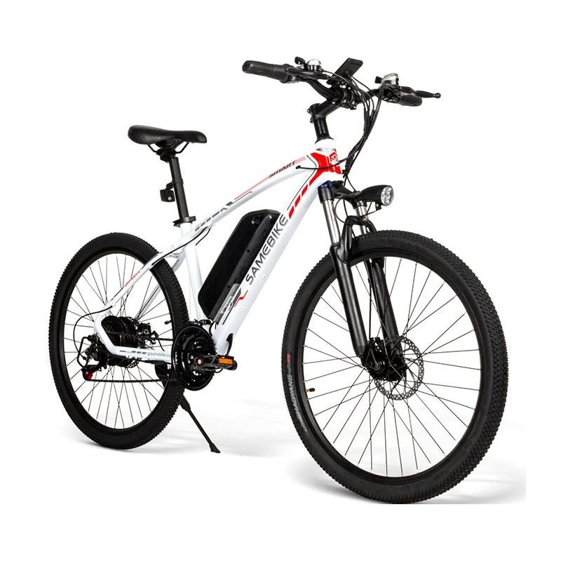 2021 New Bike 26 Inch Bicycle /36v 350w Electric Mountain Bike/wheel Size 26/range Per Power 31 - 60 Km/three Layer Baking Pain