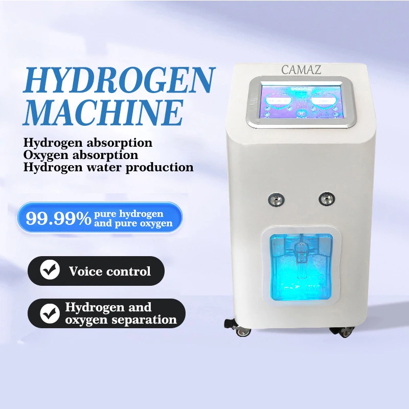 2000ml Hydrogen Inhalation Machine 1000ml Oxygen Breathing Device Smart Water Filters White Hydrogen Breathing Inhalation