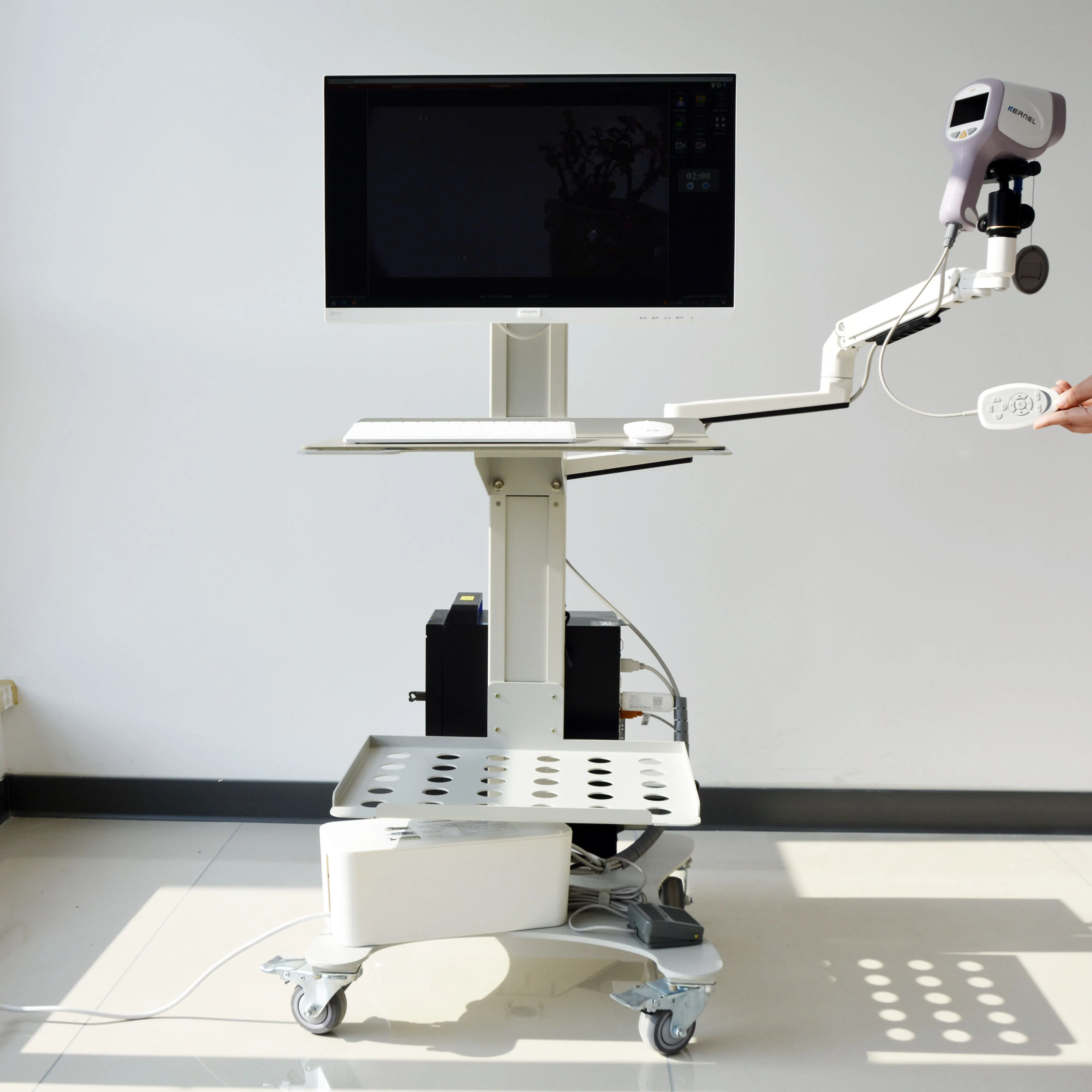 KN-2200I First Fully Mobile High- Definition Colposcope Digital Colposcopy Dynamic Spectral Imaging for Detection of Cervical