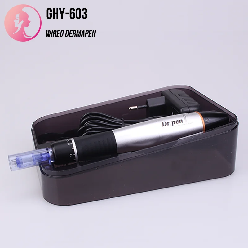 Wired derma pen RTS High Quality Auto Derma Micro Needle Pen dermapen dr pen A1-C