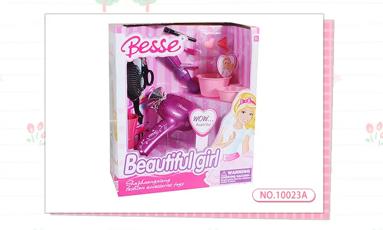 Wholesale girls beauty set toy fancy plastic makeup purse girl makeup set toy for kids toys