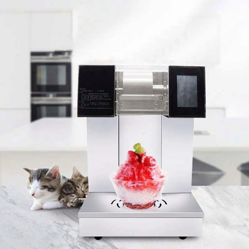 LB0618 bingsu machine snow flake air cooled ice maker blast freezer ak-15d  bingsu machine snow flake air cooled ice maker