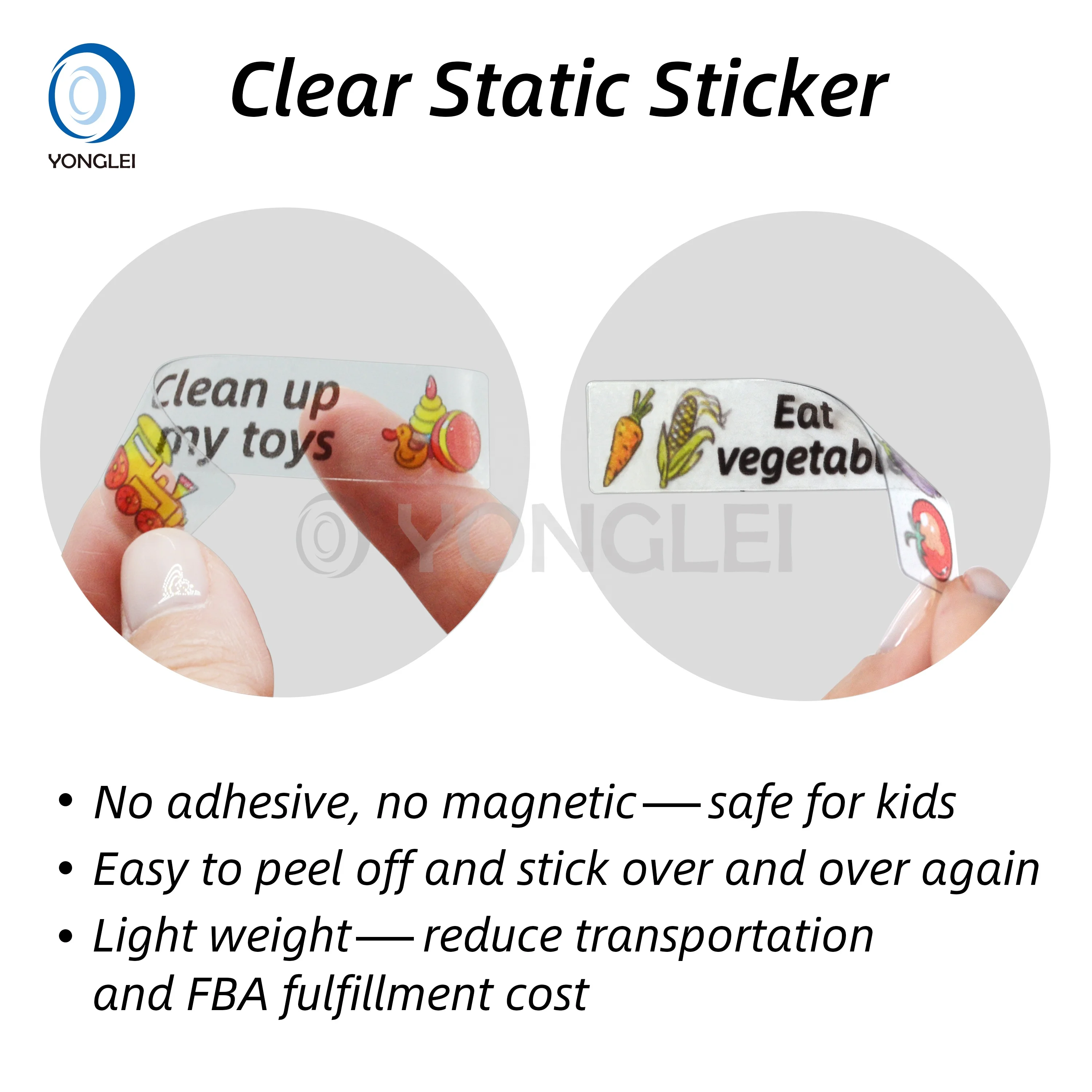 
RC1.1-6A2 Yonglei nanotechnology dry erase magnetic activity chart my potty reward chart educational toys 