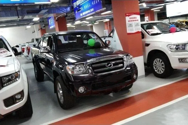 Китай дешевые второй рукой пикап автомобиль ZTE Tiger TUV 2016 2 5 T Подержанные автомобили