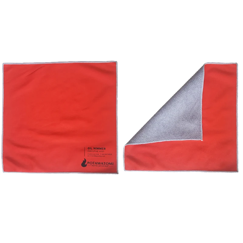 Double Sided Cleaning Polishing Cloths Microfiber for Glasses, LCD TV, Tablets, Laptop Screens, Camera Lenses