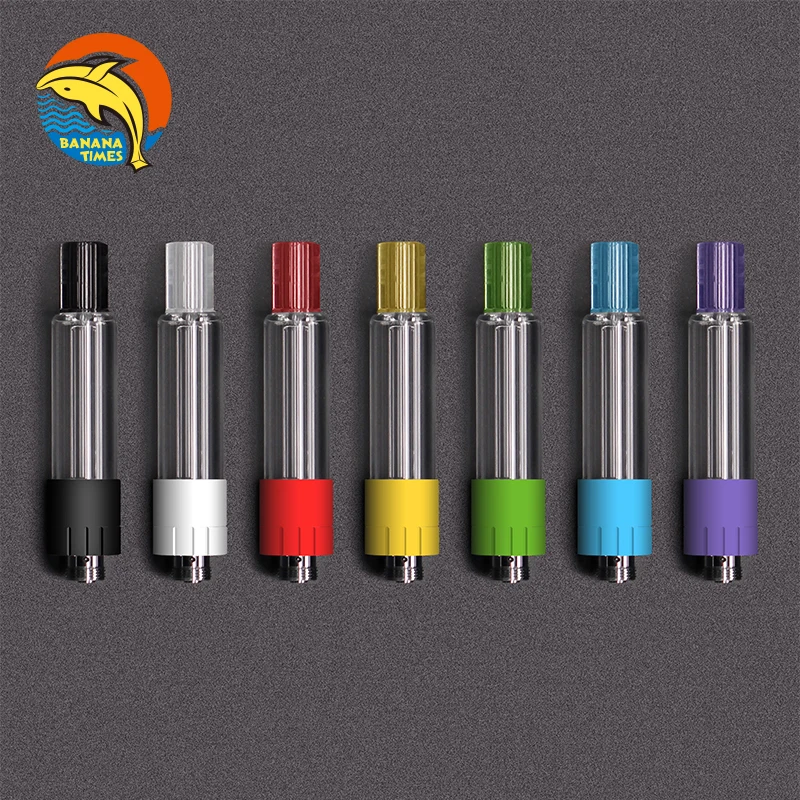 Thick Quartz vape pen carts lead free empty 0.5ml/1ml clear 510 glass cartridge 100% No touch heavy metal