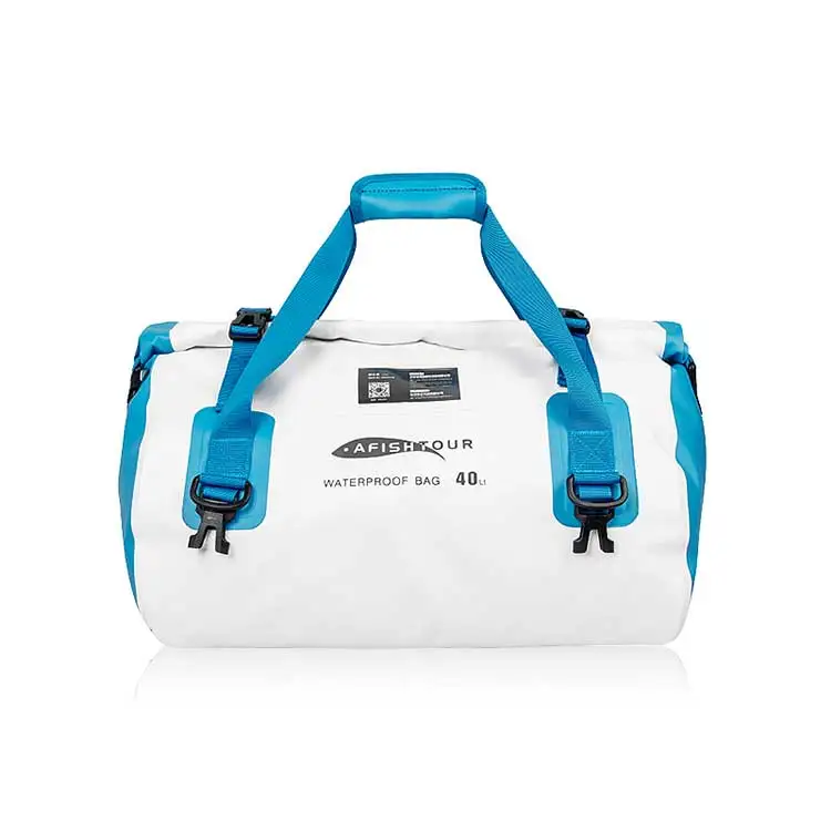 AFISHTOUR Motor Cycle Bag Wholesale 40L PVC Large Capacity Waterproof Motorcycle Tail Bag  Luggage Bag