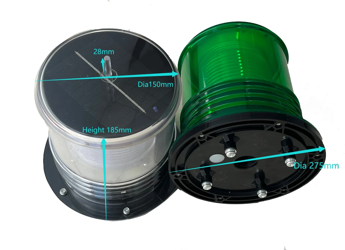 Пекинский дорожный Солнечный авиационный прожектор, морской маячок на солнечной батарее, навигационная буйная лампа для судна/моста/башни/компл.