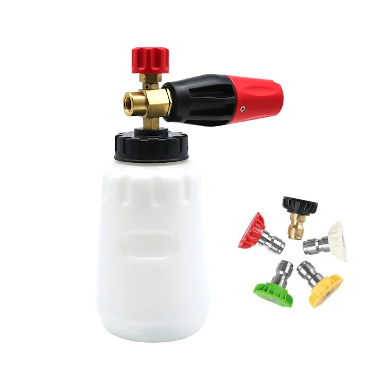Electric Pressure Washer Accessories Foam Cannon,Snow Cannon Foamer,Detailing Car Clean Foam Cannon Diy
