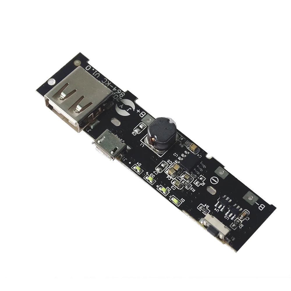 5V 2.1A/5V1A Power Bank Charger Charge Module Charging Circuit Board PCB Step Up Boost Power Module DIY  Power Ban 18650 Battery