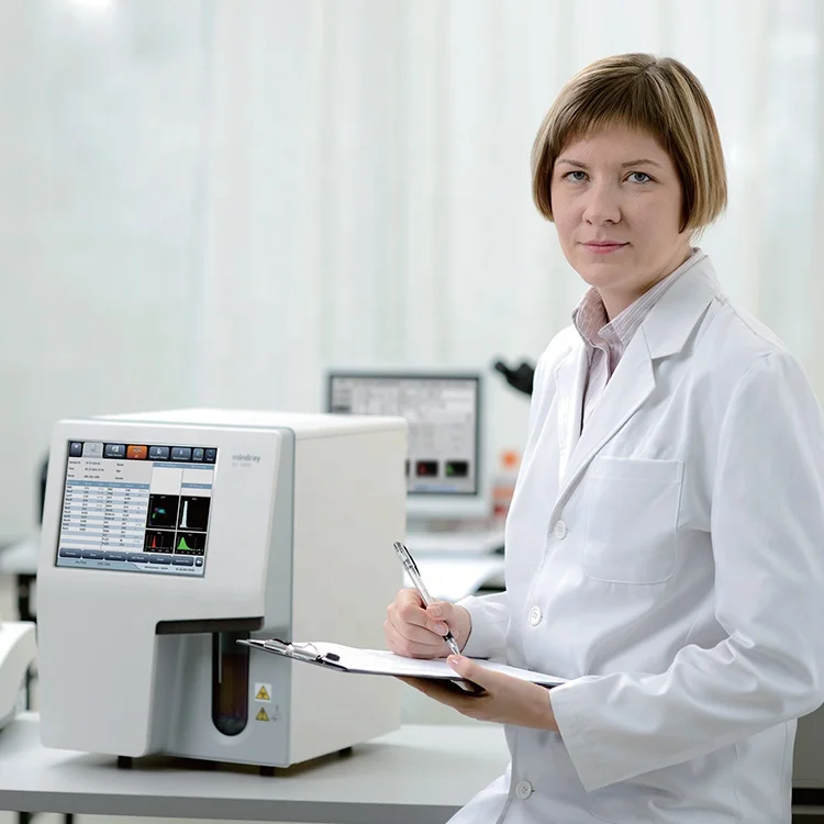 5 part diff Auto hematology analyzer WBC hematology analyzer-ZK-MR-BC-5000