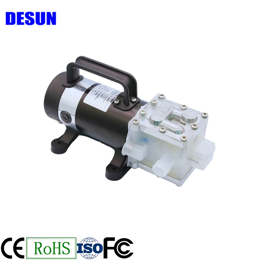 large flow 120W 20L/Min 12V/24V Mico Dc Diaphragm Electric Wine Pump food grade pump
