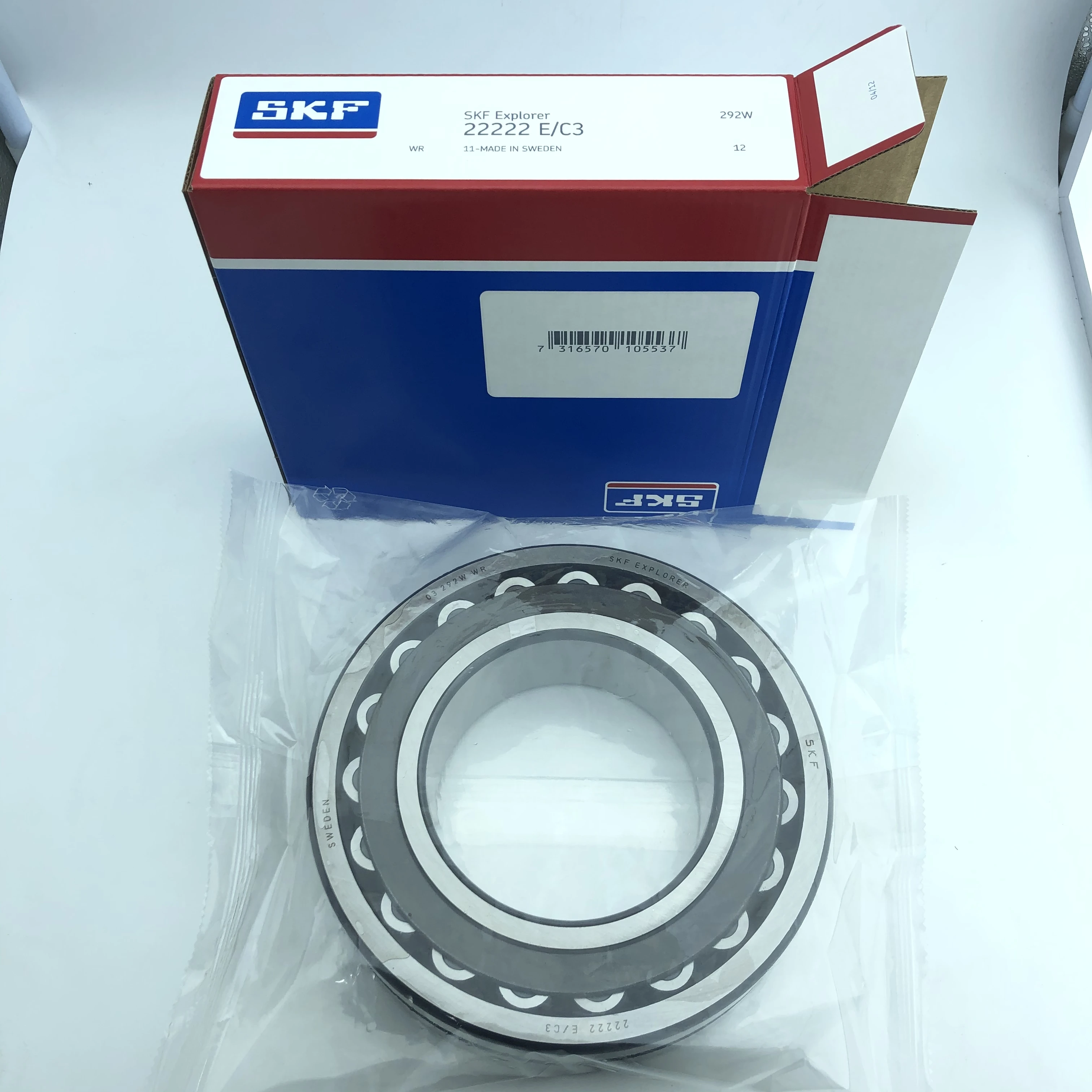Wholesale Direct Sales High Speed Steel Cage Spherical Roller Bearing  22222 E/C3  for Construction Equipment Parts