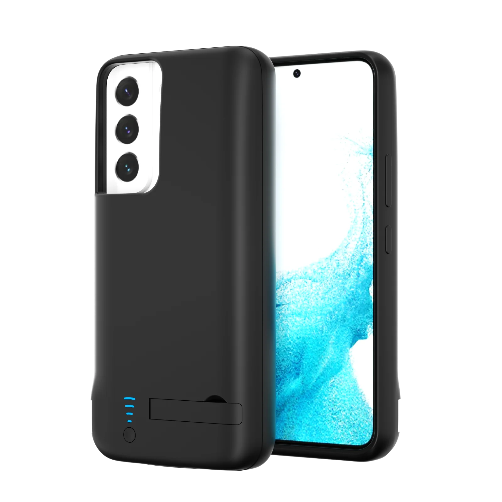 Wholesale high quality Battery Charger Power Bank Case 4800mAh Charging phone Case For Samsung S22 for phone 15