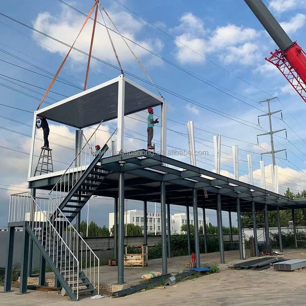 Flat pack house manufacturers container office building earthquake resistant prefab house