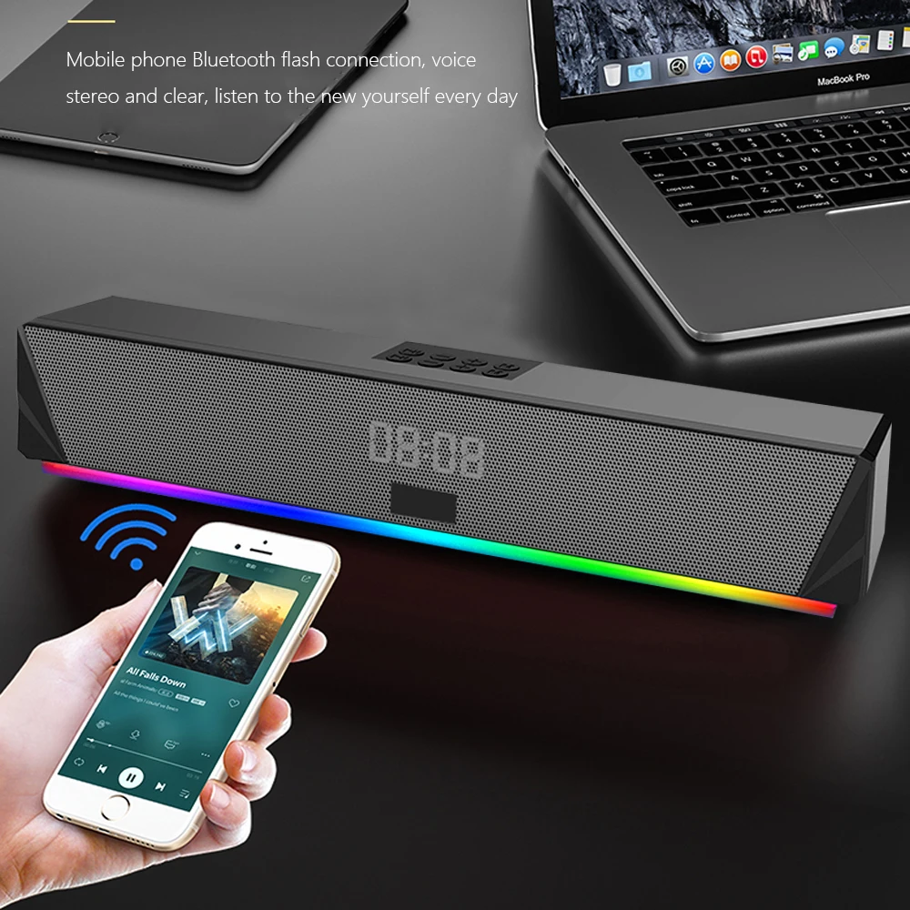 
2020 New fashion high quality crisp and bright sound portable excellent design wireless bluetooth speaker for mobile phone 