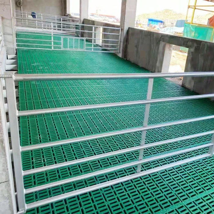 Goat shed house building Flooring Plastic material 1*0.6M size goat slate floor for sale
