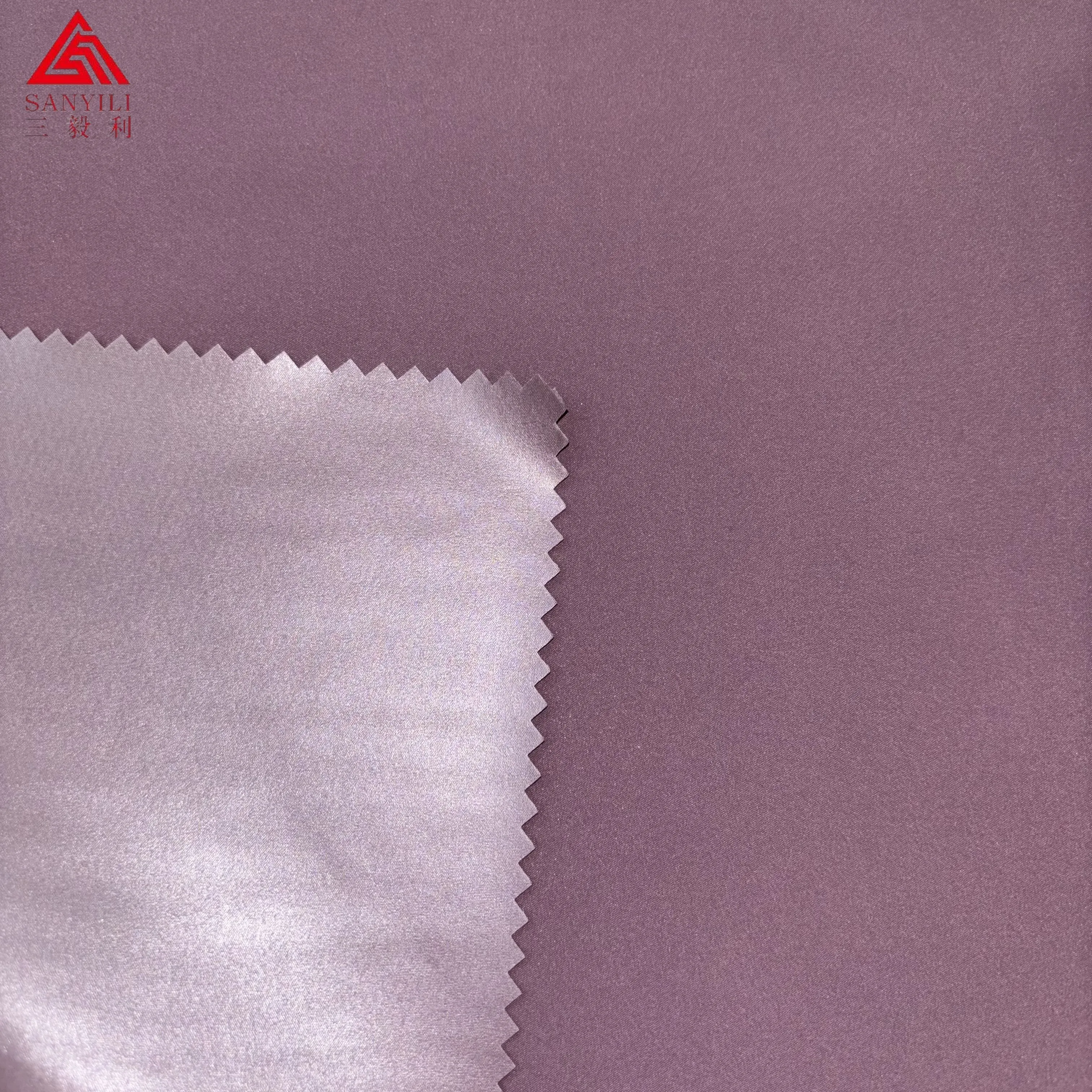 300T polyester pongee fabric 2 lay composite breathable fabric for lining for clothing