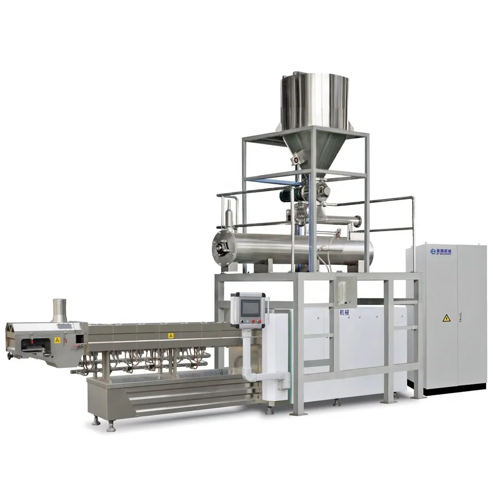 crispy cheese flavored puffed snack machine extrusion snacks food processing equipment