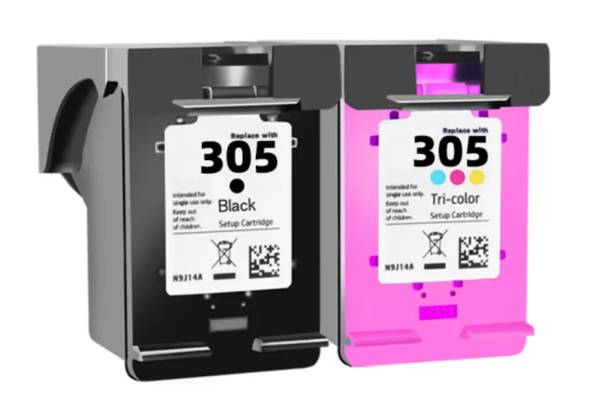 Factory Priced compatible 305 Black/Color Ink Cartridge