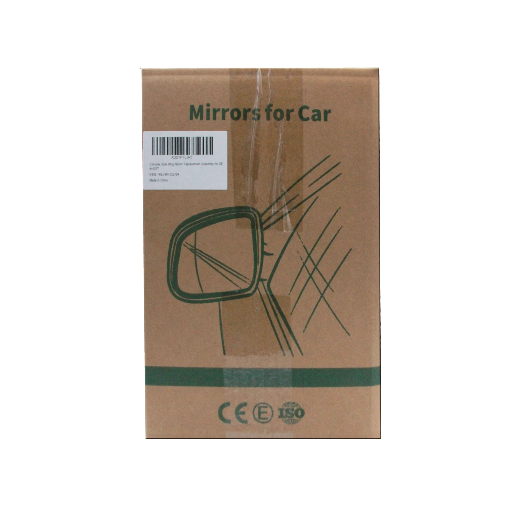Custom Finish Replacement Door Wing Side Mirror for Car Mirror for CITROEN BERLINGO 2008-2012