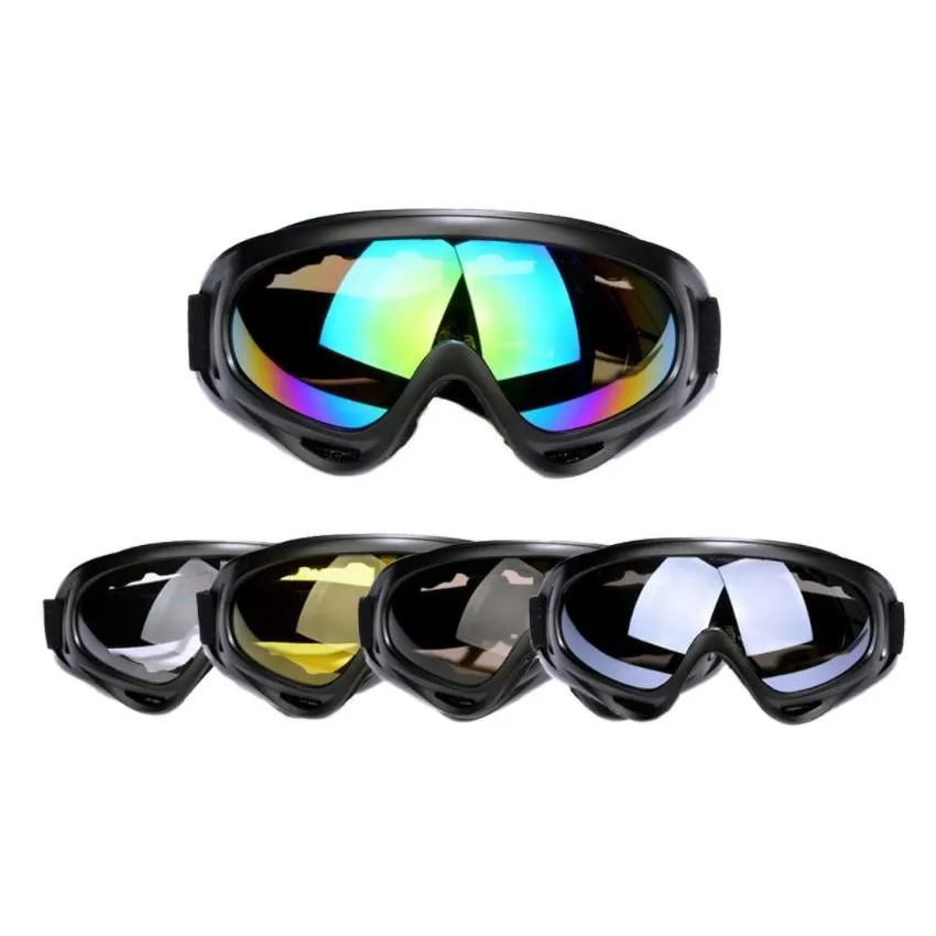 New Cheap Ski Anti Impact Goggles Outdoor Cycling Motorcycle Sports Goggles Protective Glasses Helmet Eyewear