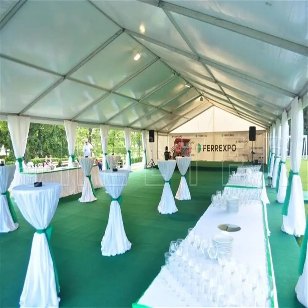 Wedding Tent 30x60 Large Capacity Elegant Tent Wedding Event Party For 500 People Event Luxury Fashion Customized Tent