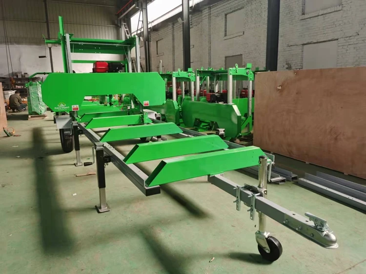 Horizontal Wood Bandsaws Mills Wood Saw Machines Band Diesel Engine Portable Sawmill