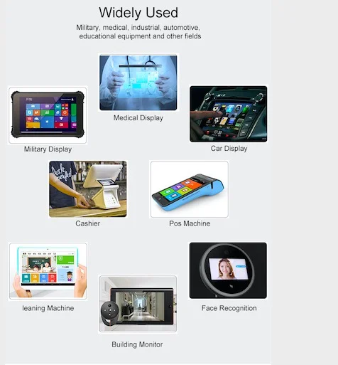 
Hot Sales 5inch 800x480 industry lcd module display panel 