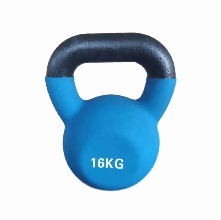 Wholesale Fitness Equipment Kettlebell China Provided  Cast Iron Kettlebell 4kg 6kg Neoprene Kettlebell For Home Cheap