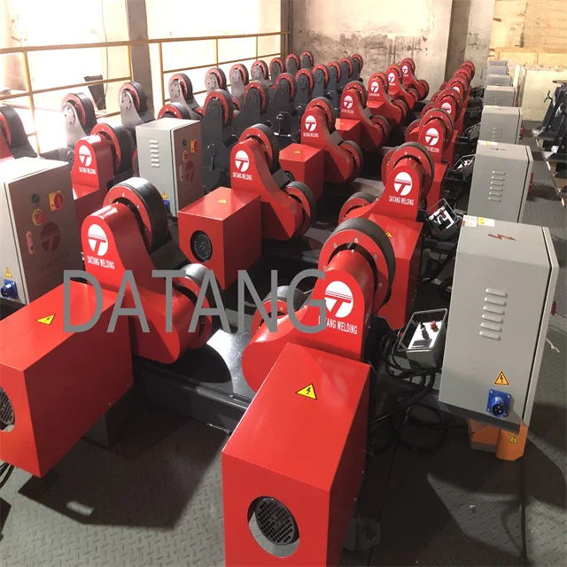 Custom-Made Automatic 10T Welding Rotator Specially Designed Turning Rolls