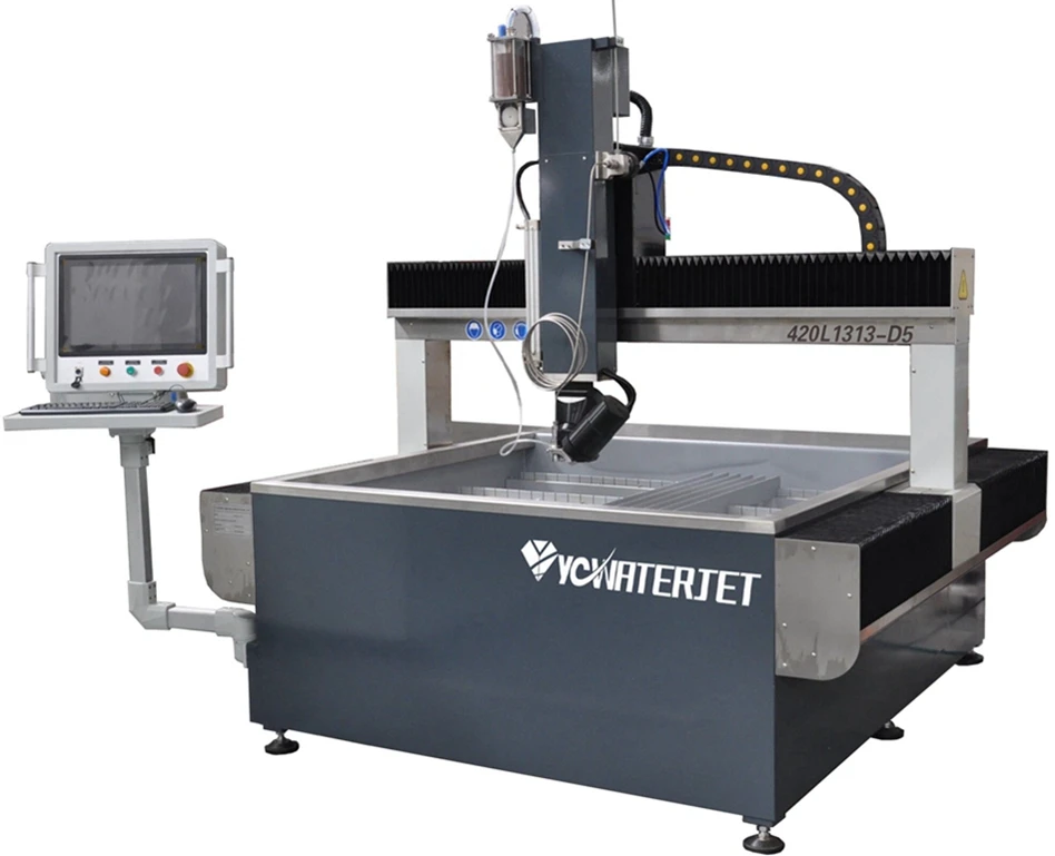 High Pressure cnc water jet cutter small size