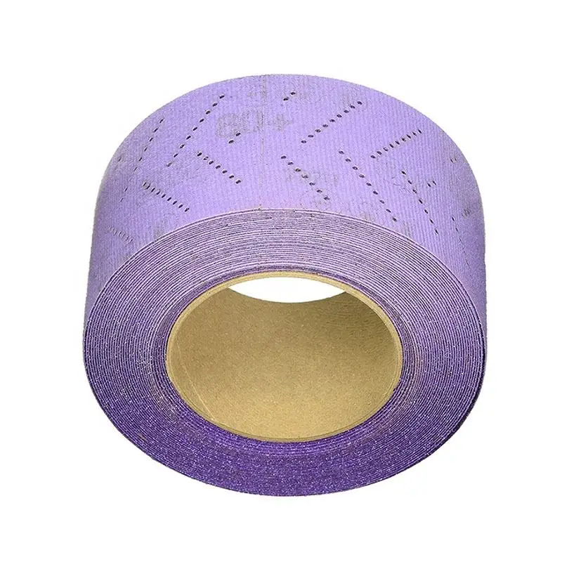 Clean Sanding Abrasive Sheet Ceramic Aluminum Oxide Abrasives Sandpaper Strip for Automotive Polishing