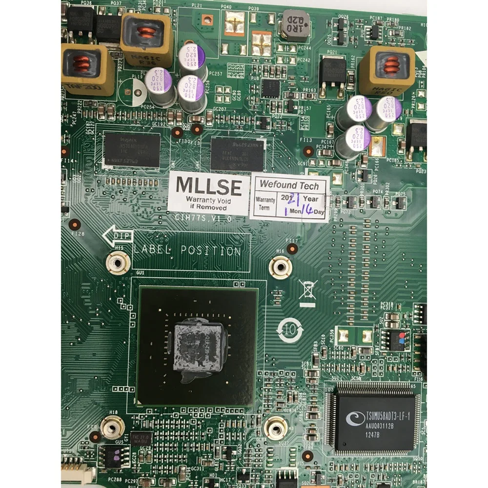 Original All-in-One Motherboard For Lenovo B340 B540 B540P CIH77S V1.0 Discrete Graphics Perfect Test, Good Quality