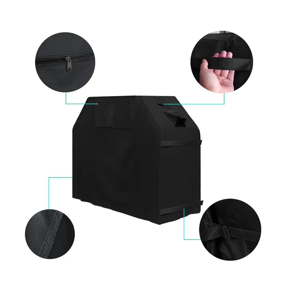 Чехол для барбекю водонепроницаемый и сверхпрочный чехол для барбекю подходит для Brinkmann и т. д. Рип-доказательство, УФ-и водонепроницаемость