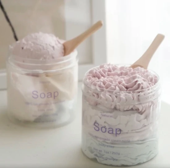 C&H Private Label Shower Gel Cleaning Exfoliating Bubbly Natural Vegan Body Wash Bath Cream Nourishing Whipped Soap