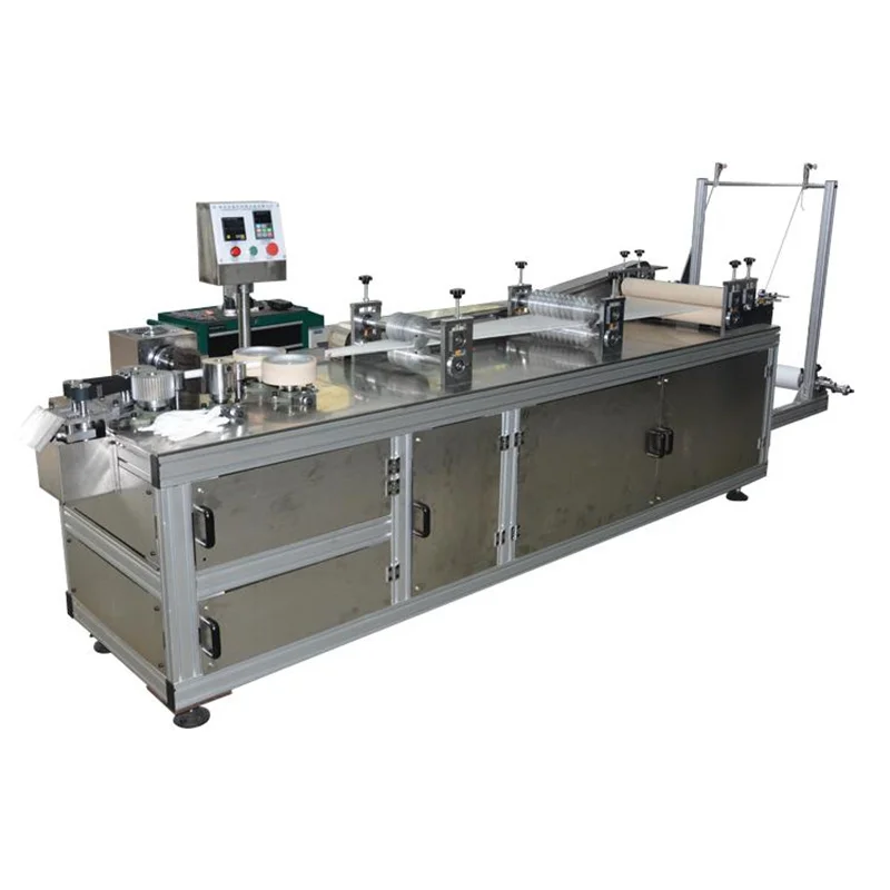 Automatic Plastic PE/CPE Bouffant Cap Making Machine Surgeon Cap Making Machine