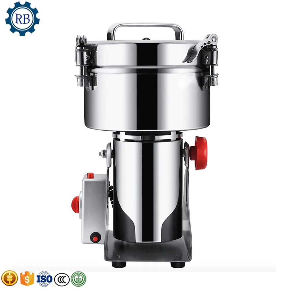 stainless steel swing type powder mill for chilli herbs cereals wheat flour rice