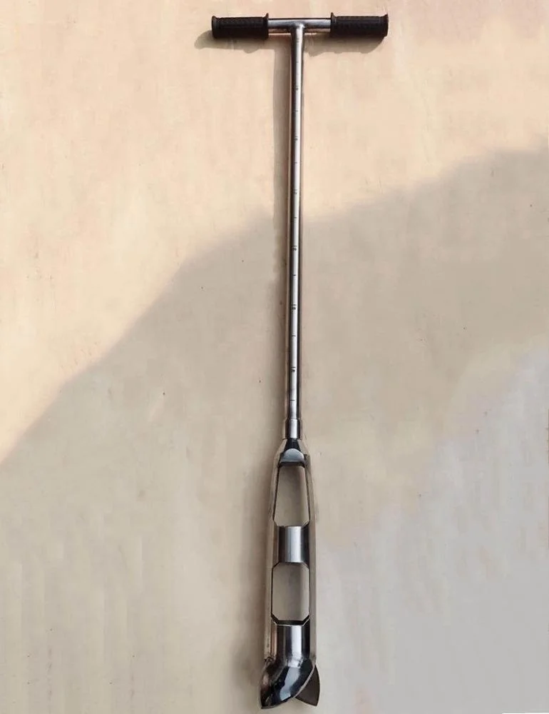 Нержавеющая сталь глинистая почва, земельный шнек сверлы, пробоотборник почвы пробоотборник