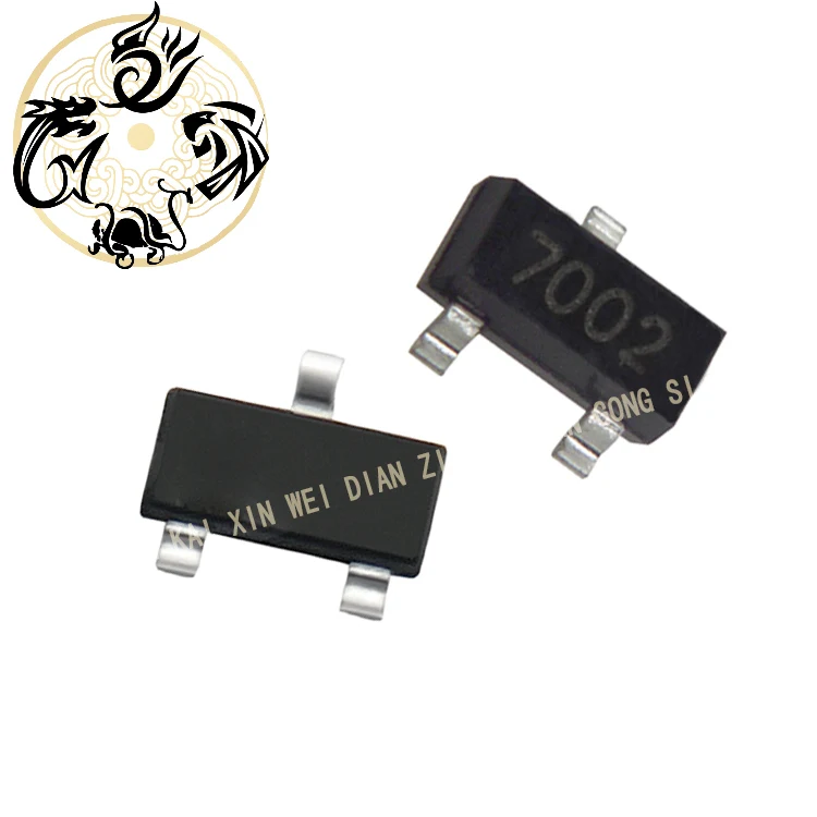 Новые оригинальные электронные компоненты IC BOM Chips SOT-23 7002 2N7002 с гарантированным качеством